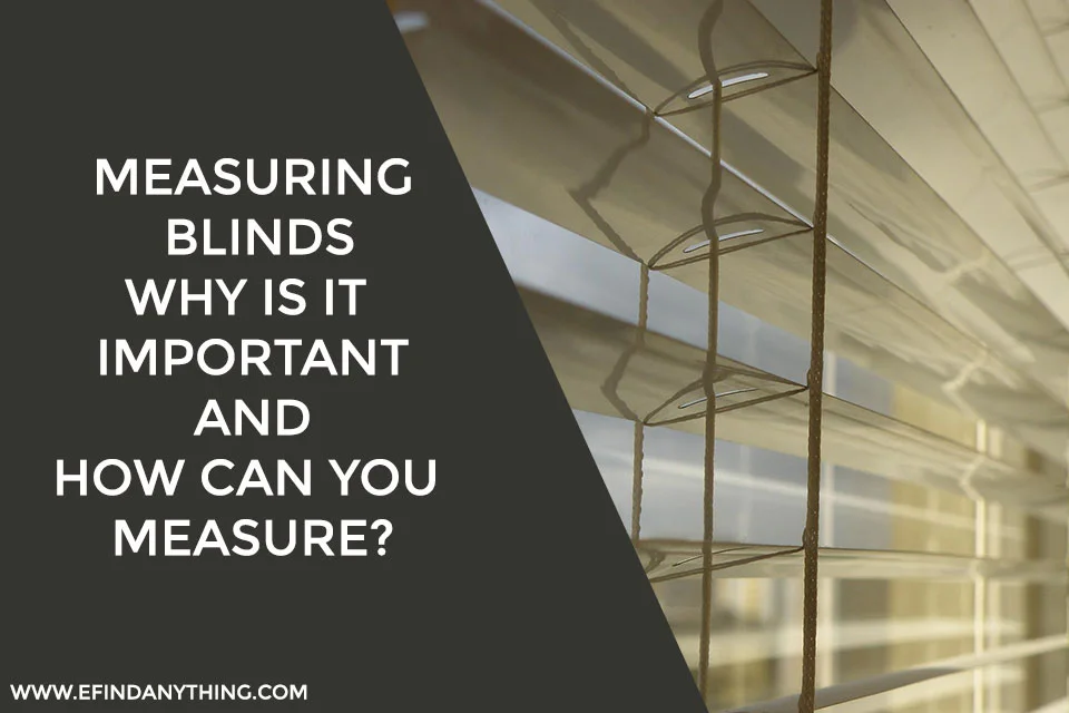 Measuring Blinds