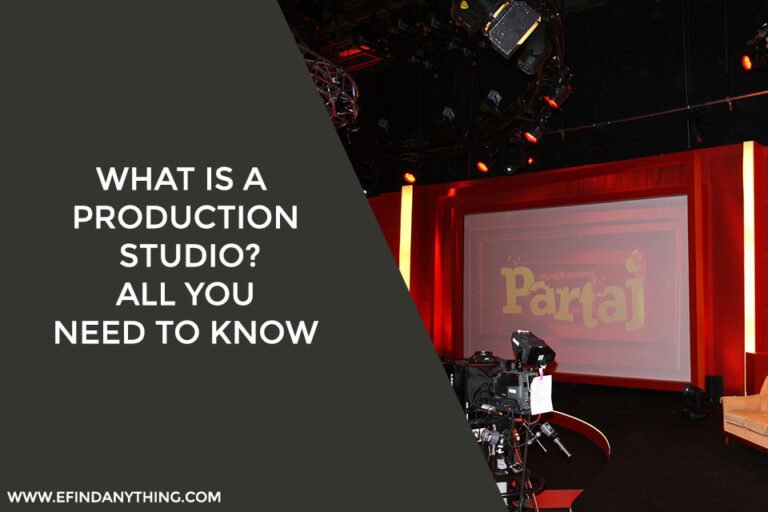 What Is a Production Studio? All You Need to Know