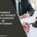 Divorce Cases Handled By an Attorney