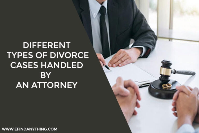 Divorce Cases Handled By an Attorney