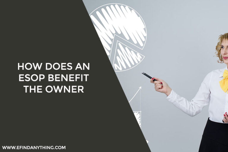 How does an ESOP benefit the owner
