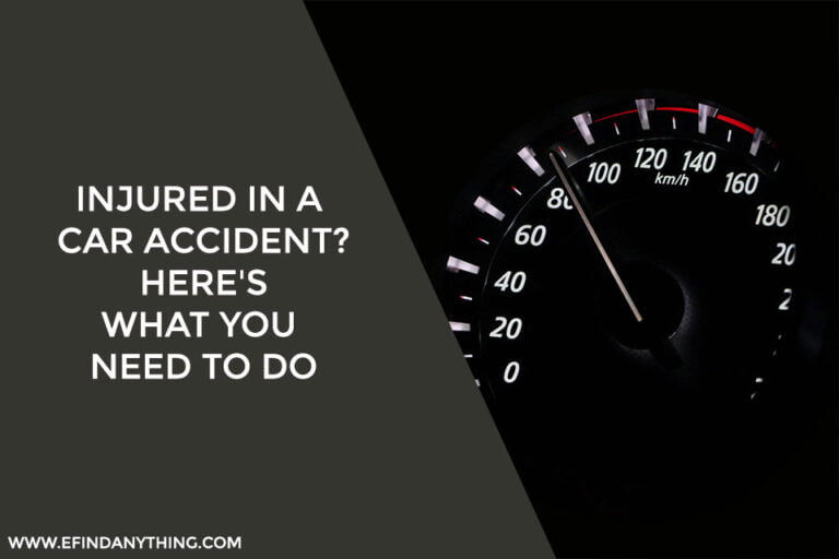 Injured in a Car Accident