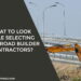 Road Builder Contractors