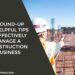 A Round-up of Helpful Tips to Effectively Manage a Construction Business