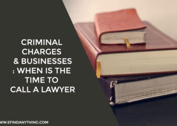 Criminal Charges & Businesses