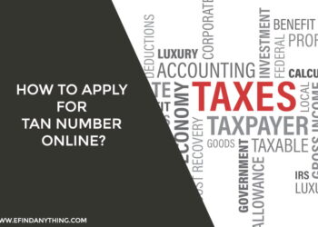 How to apply for TAN number