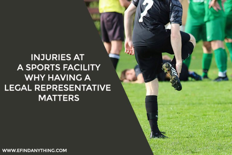 Injuries at a Sports Facility