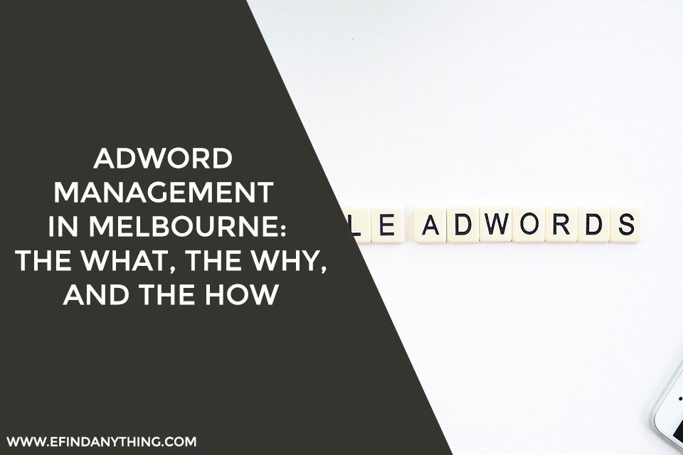 Adword Management in Melbourne