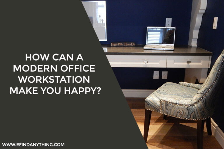 Modern Office Workstation Make You Happy