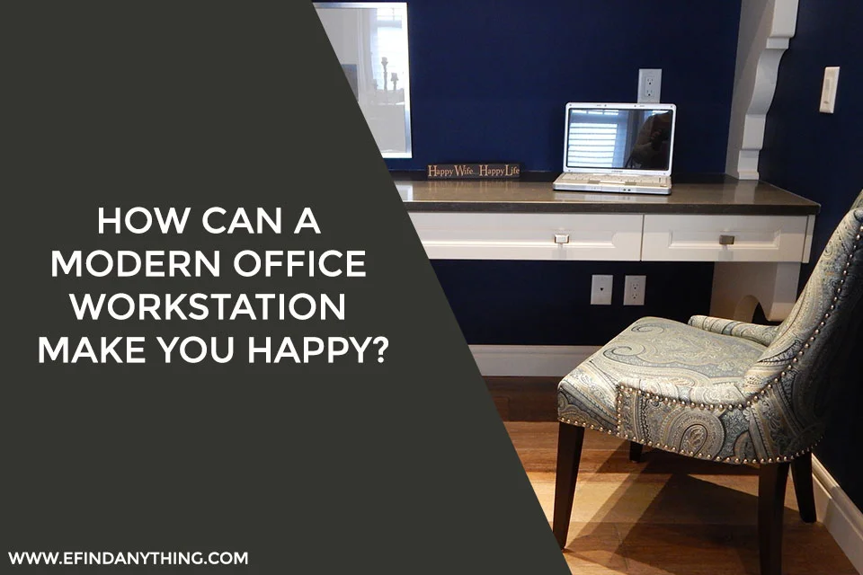 Modern Office Workstation Make You Happy