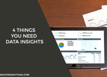 4 Things You Need Data Insights