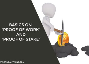 Basics on proof of work and proof of stake