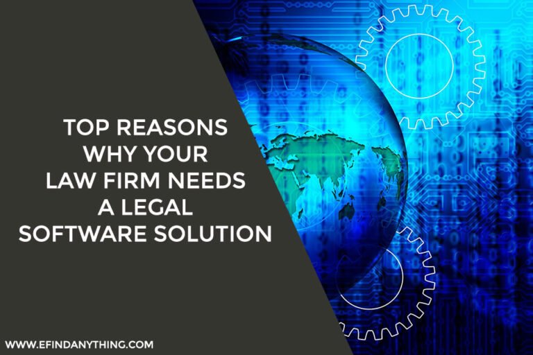Top reasons why your law firm needs a legal software solution