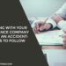 Dealing With Your Insurance Company After An Accident