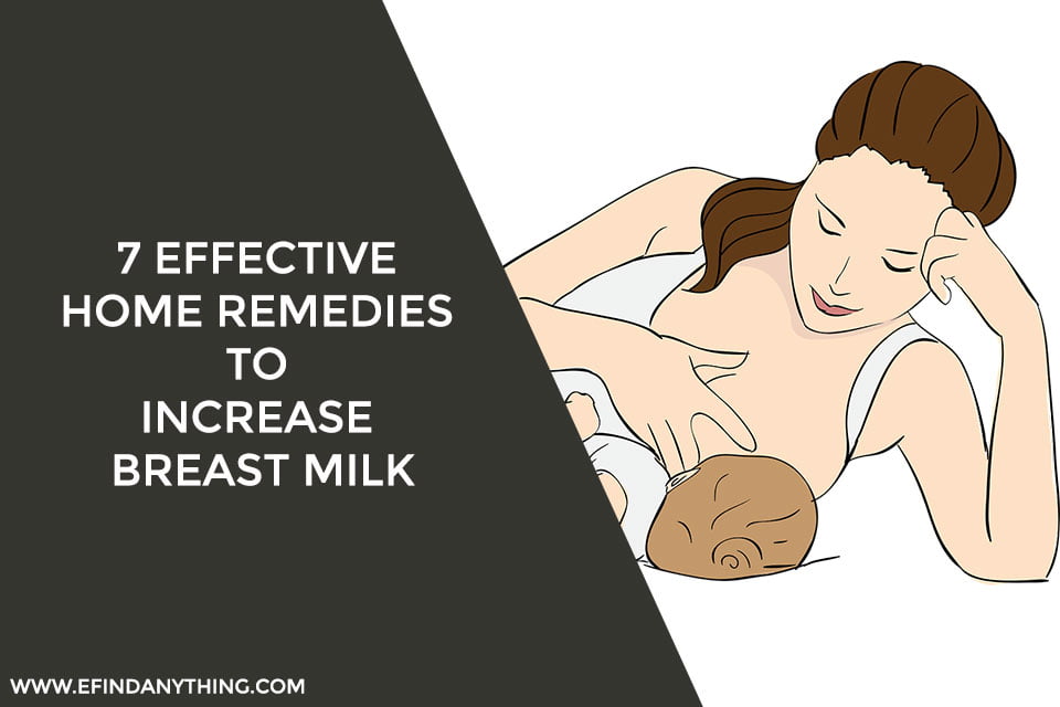 Home Remedies to Increase Breast Milk