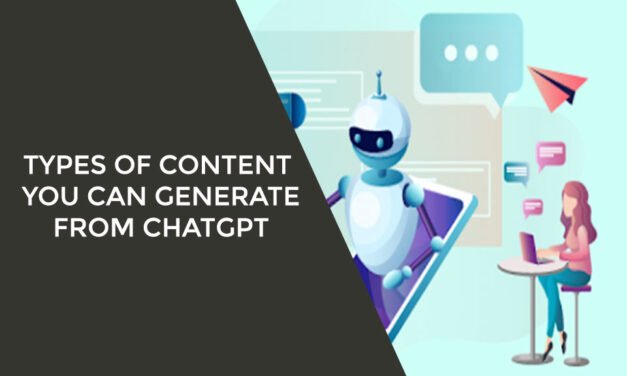Types of Content you can generate from ChatGPT