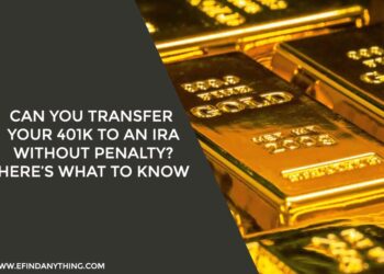 Transfer Your 401K to an IRA without Penalty