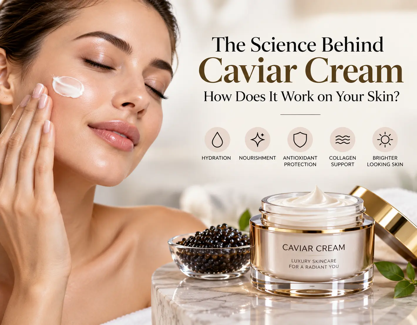 The science behind caviar cream and its potential skincare benefits
