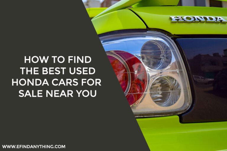 How to Find the Best Used Honda Cars