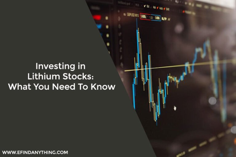 Investing in Lithium Stocks