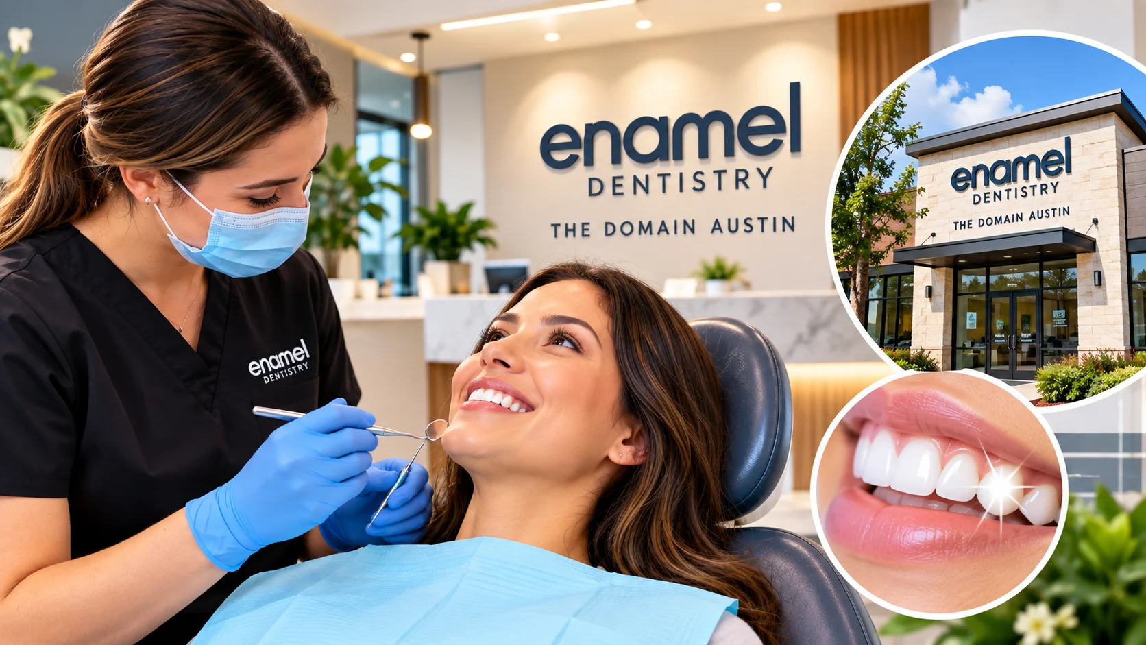 Enamel Dentistry The Domain Austin dental clinic and patient care feature image