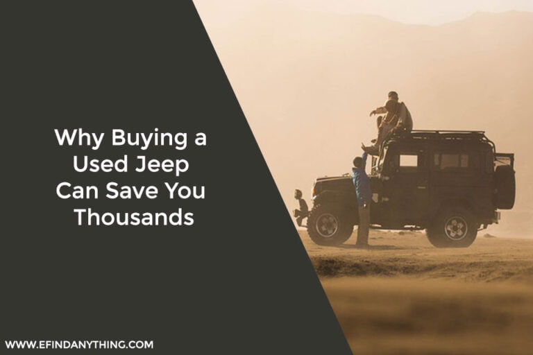 Buying a Used Jeep
