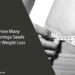 How Many Moringa Seeds for Weight Loss