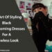 The Art Of Styling Black Homecoming Dresses For A Flawless Look
