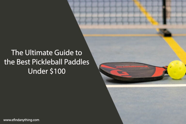 Best Pickleball Paddles Under $100