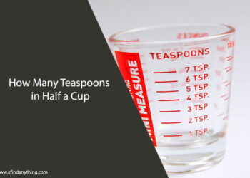 How Many Teaspoons in Half a Cup