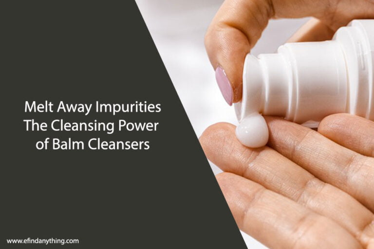 Melt Away Impurities