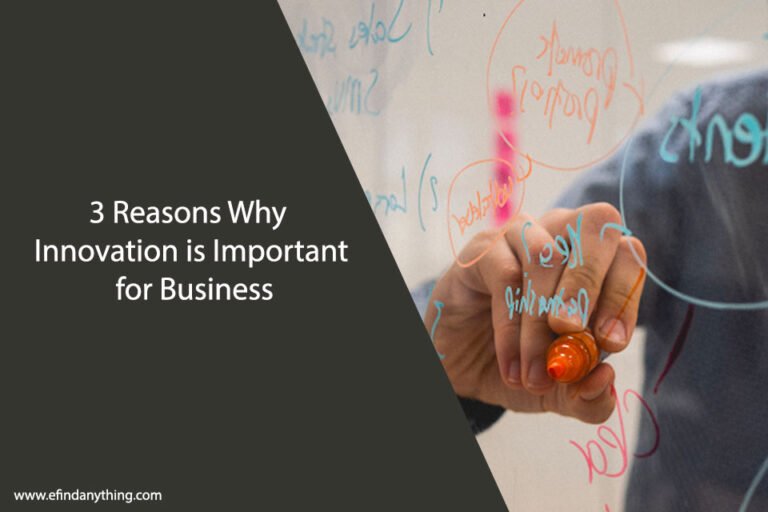 3 Reasons Why Innovation is Important for Business