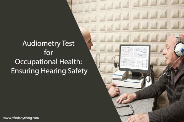 Audiometry Test for Occupational Health