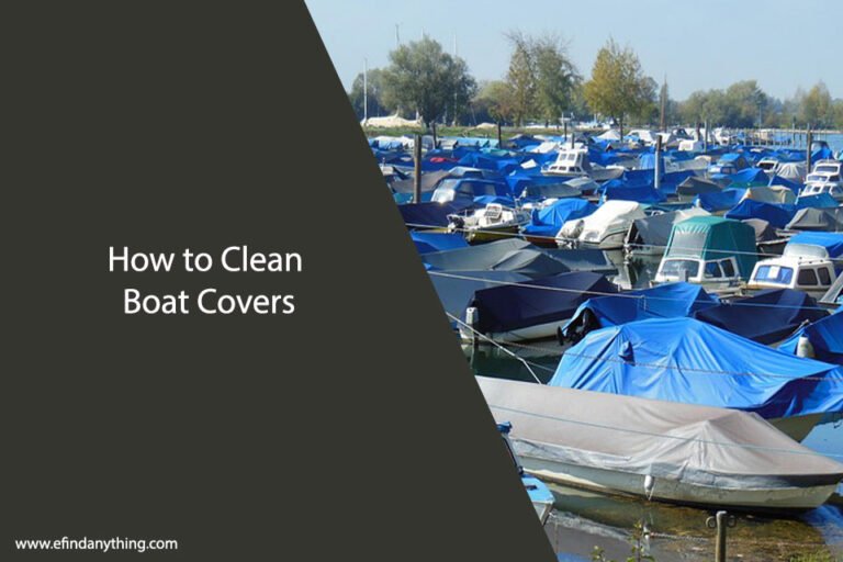 How to Clean Boat Covers