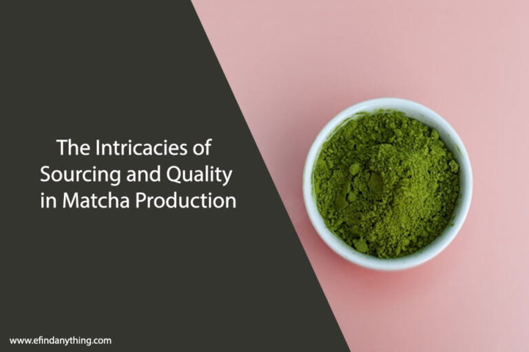 Matcha Production