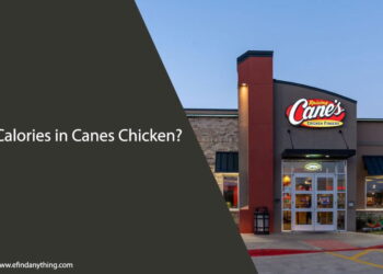 Calories in Canes Chicken