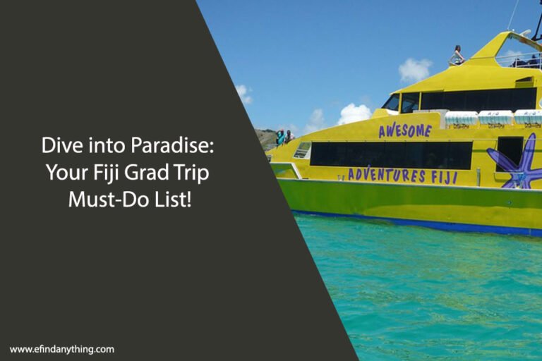 Fiji Grad Trip