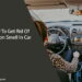 How To Get Rid Of Crayon Smell In Car