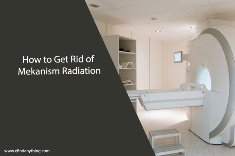 How to Get Rid of Mekanism Radiation