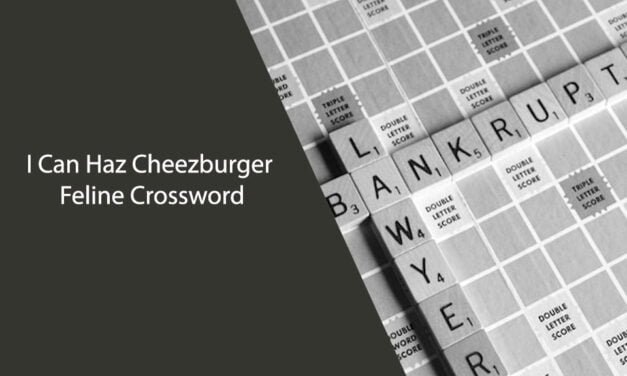 I Can Haz Cheezburger Feline Crossword