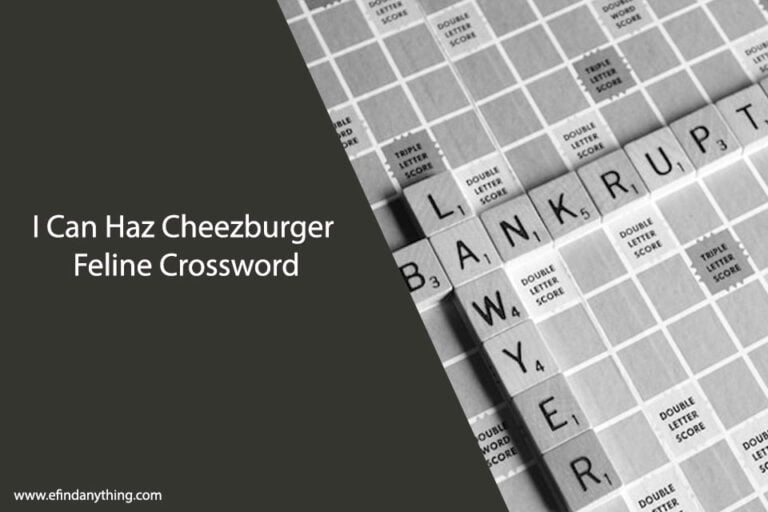 I Can Haz Cheezburger Feline Crossword