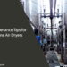 Maintenance Tips for Inline Air Dryers