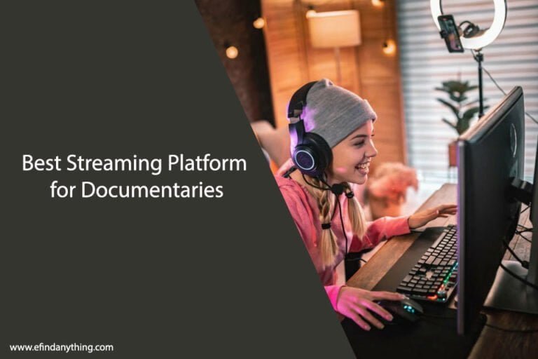 Best Streaming Platform for Documentaries