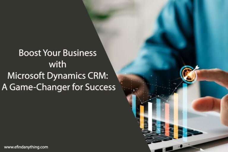 Boost Your Business with Microsoft Dynamics CRM