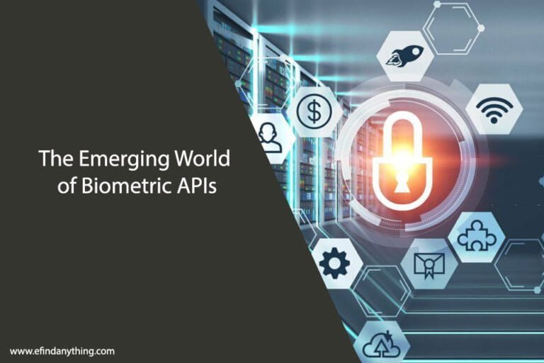 The Emerging World of Biometric APIs
