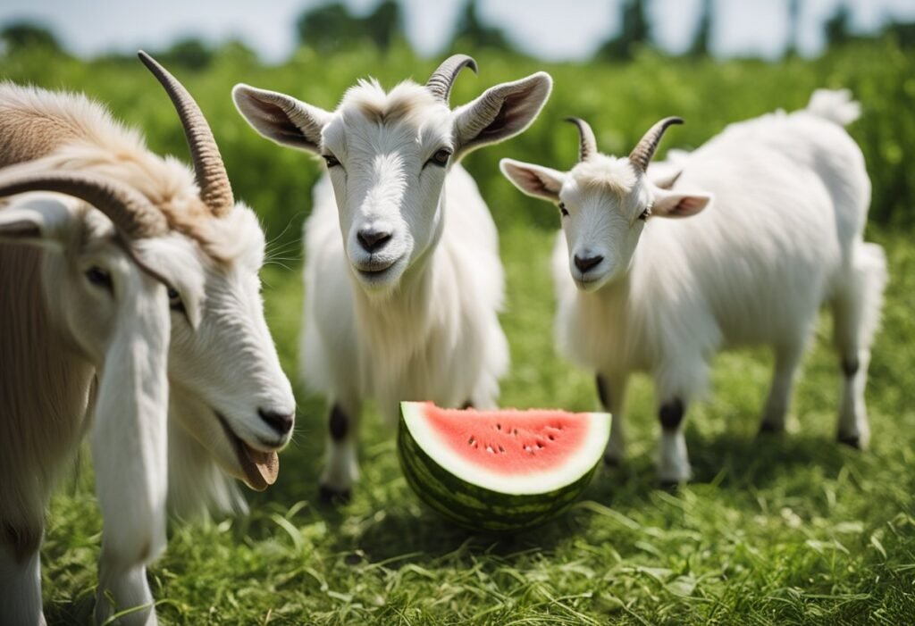 Can Goats Eat Watermelon