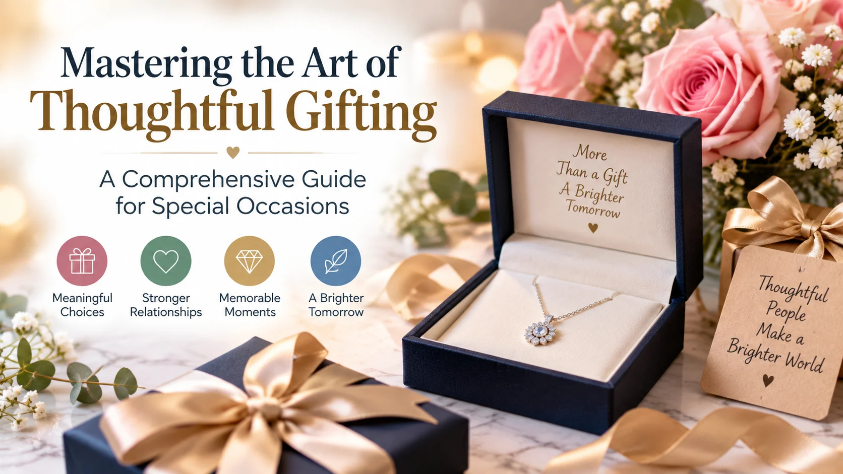 Mastering the art of thoughtful gifting with elegant jewelry and beautifully presented gifts for special occasions