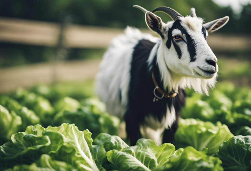 Can Goats Eat Lettuce