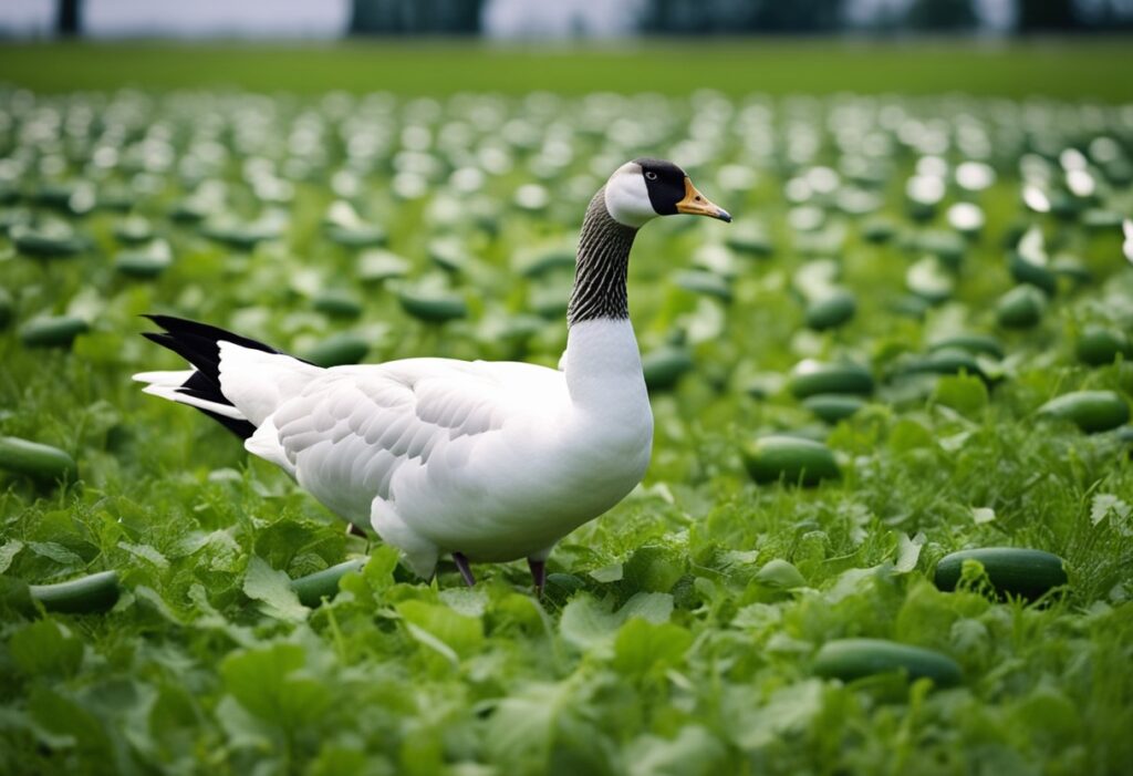 Can Geese Eat Cucumbers