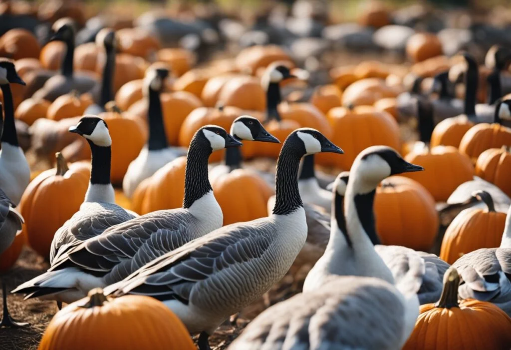 Can Geese Eat Pumpkin